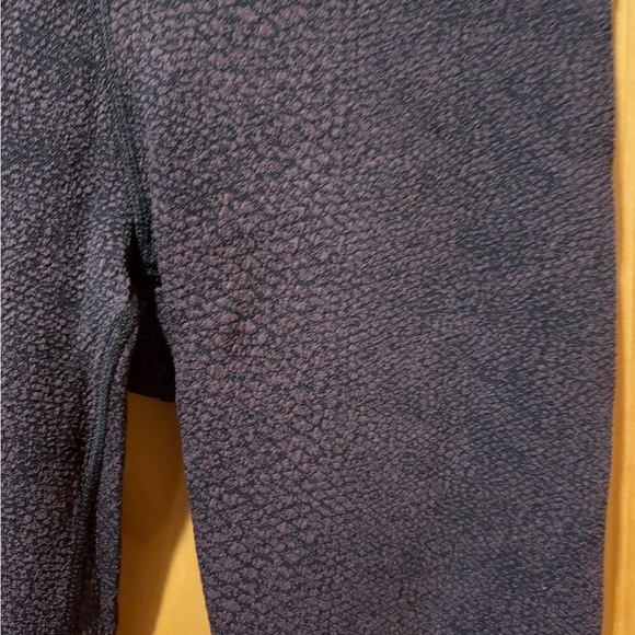 CALIA Leggings Women Size XS High Rise Jacquard Texture Plum Black Active - Picture 8 of 9